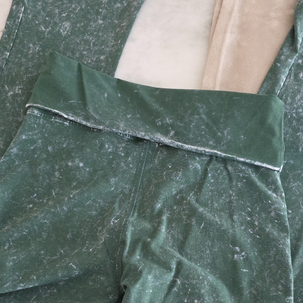 Pinko Teal Acid Wash Pants - Picture 5 of 10